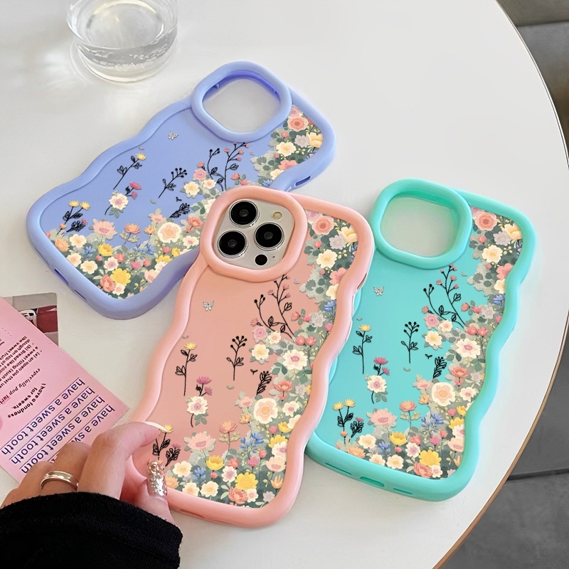 Plants X - Flowers Pattern Phone Case For iPhone
