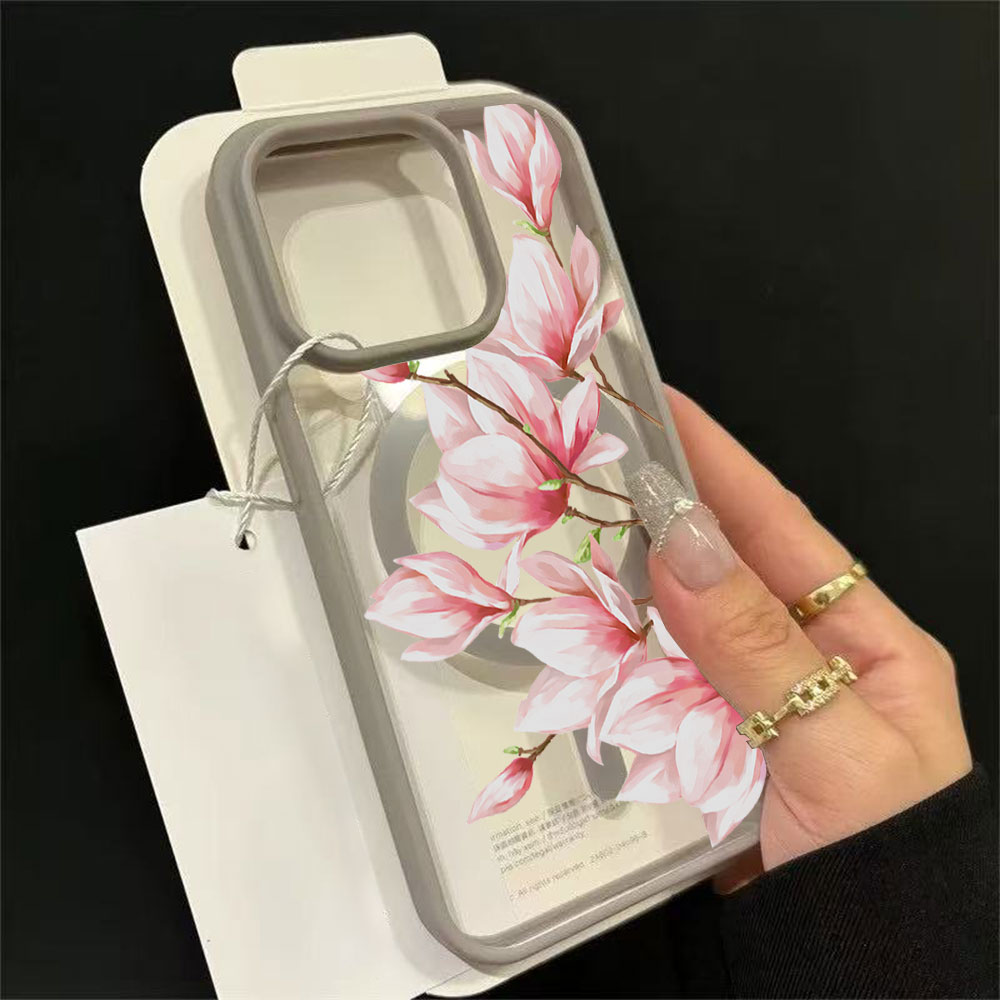 Plants X - Fashion Flower Magnetic Phone Case For