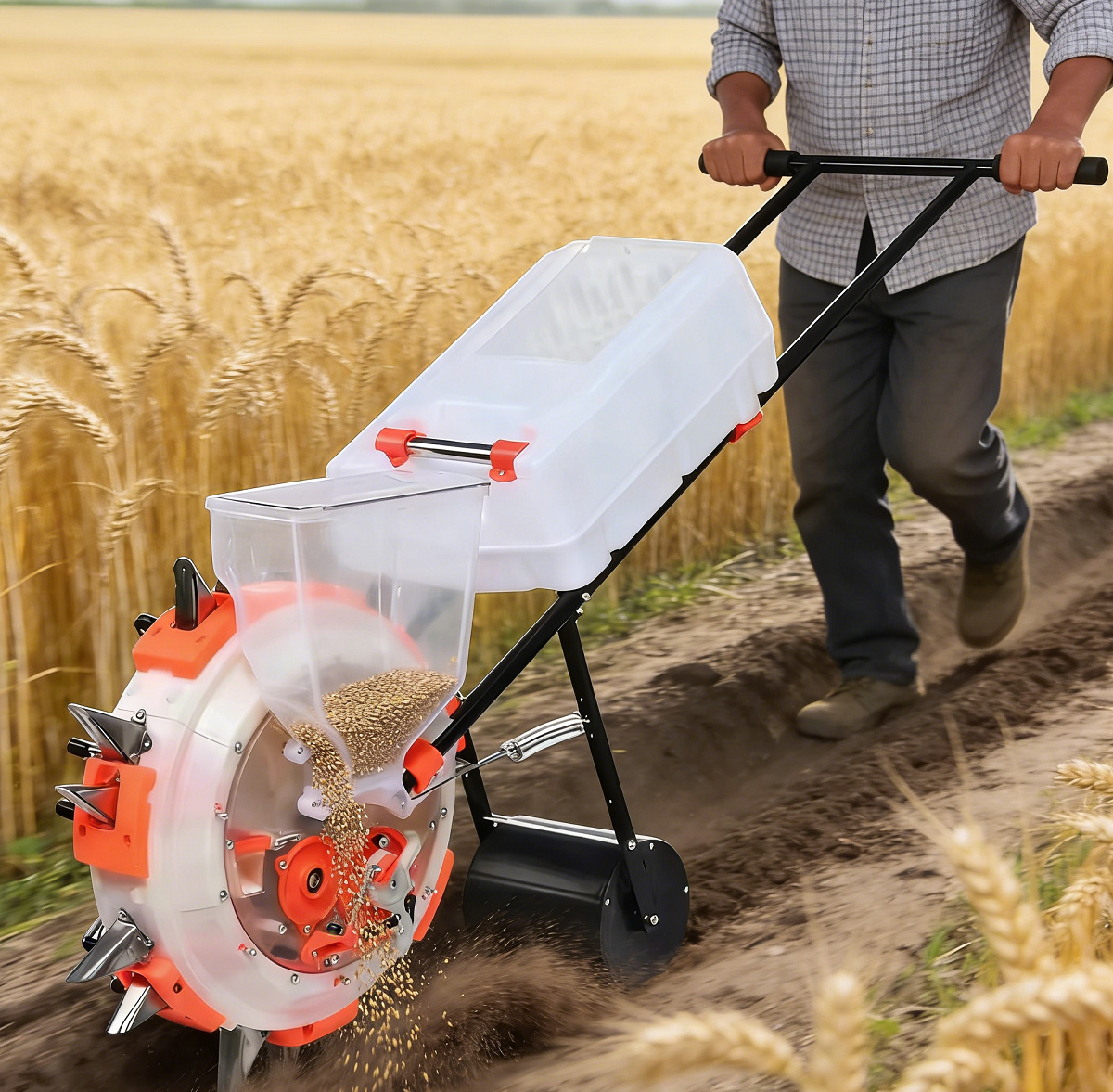 Hand Push Manual Seeder - Manu - مراجعة Plant Parents وسعره