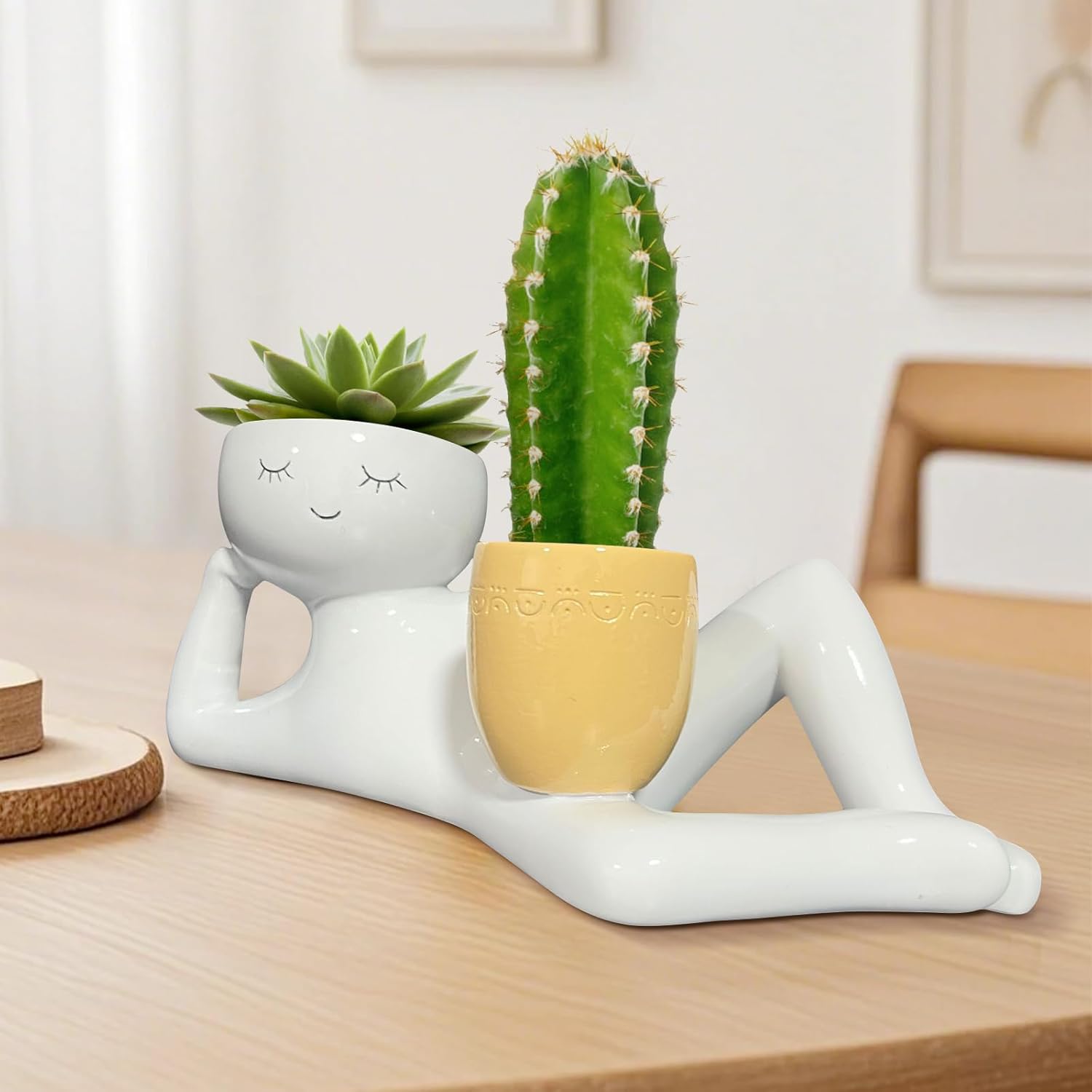Lazy Little Guy Planter Unique - مراجعة Plant Parents وسعره