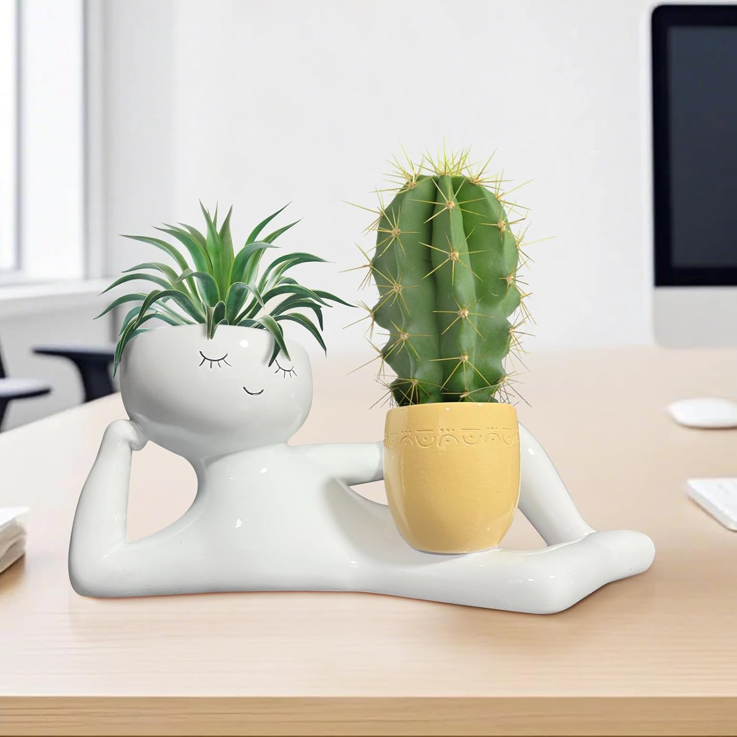 Lazy Little Guy Planter Unique - مراجعة Plant Parents وسعره