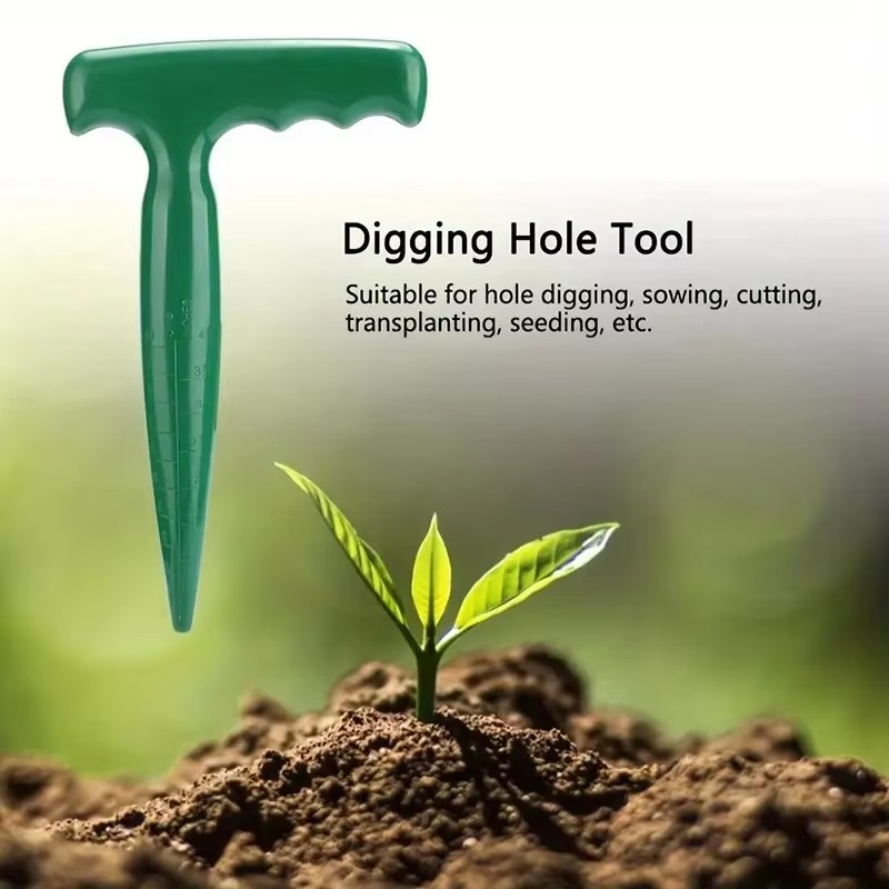 Soil Seeding Hole Punch Rake A - مراجعة Plant Parents وسعره