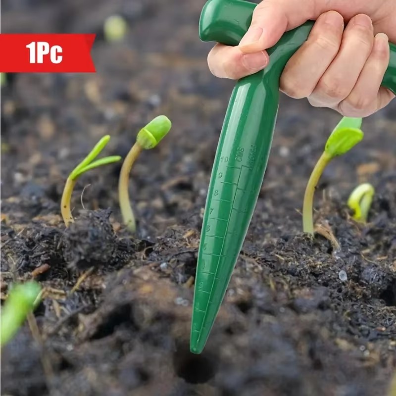 Soil Seeding Hole Punch Rake A - مراجعة Plant Parents وسعره