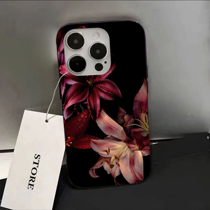 Elegant Red Lily Flower Phone  - مراجعة Plants X وسعره