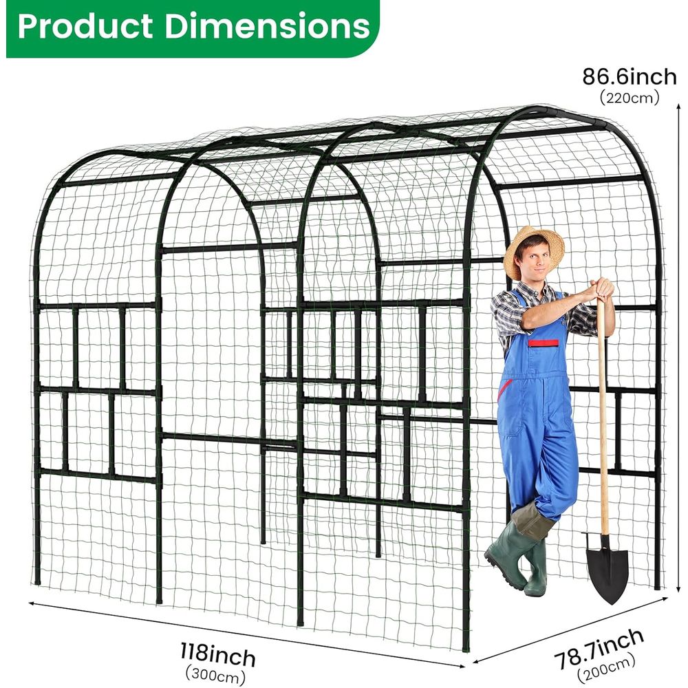 Extra Large 118 x 79 x 87 Gard - مراجعة Plants X وسعره