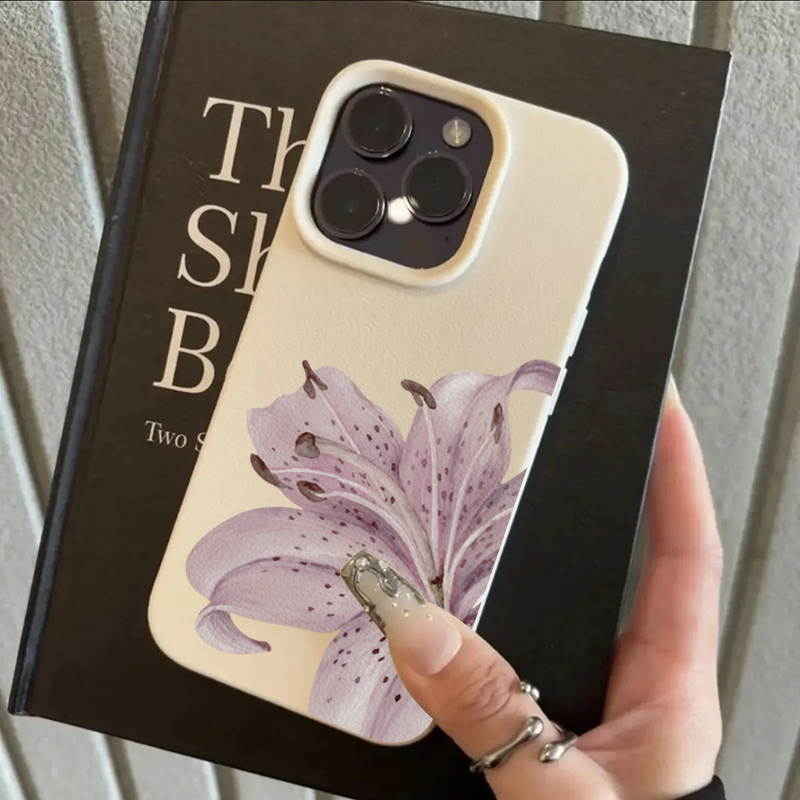 Purple Lily Flower Phone Case  - مراجعة Plants X وسعره