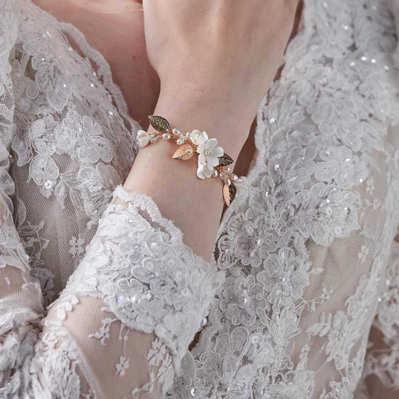 Ins Clay Flower Bridal Bracele - مراجعة Snake Plant Ceramic وسعره