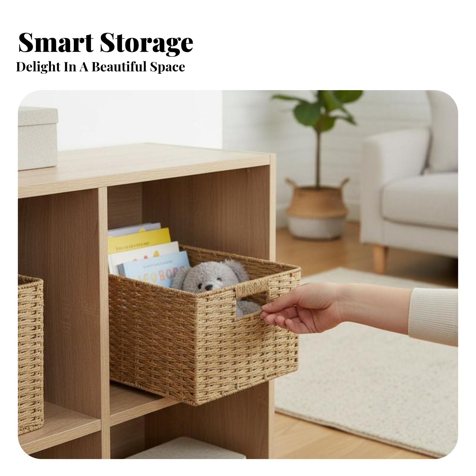 Woven Storage Container Japane - مراجعة Is Plant Parent Free To Use وسعره