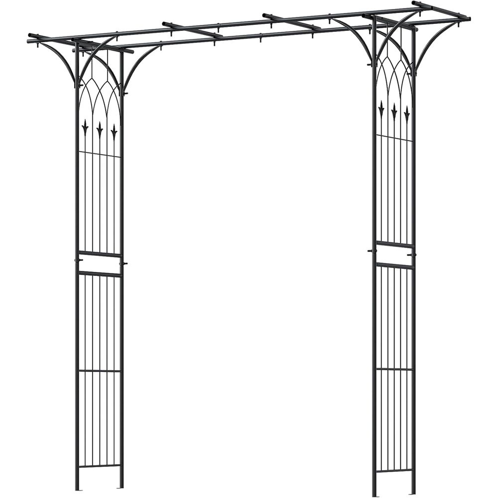 Sturdy Metal Garden Arch with  - مراجعة Plants X وسعره
