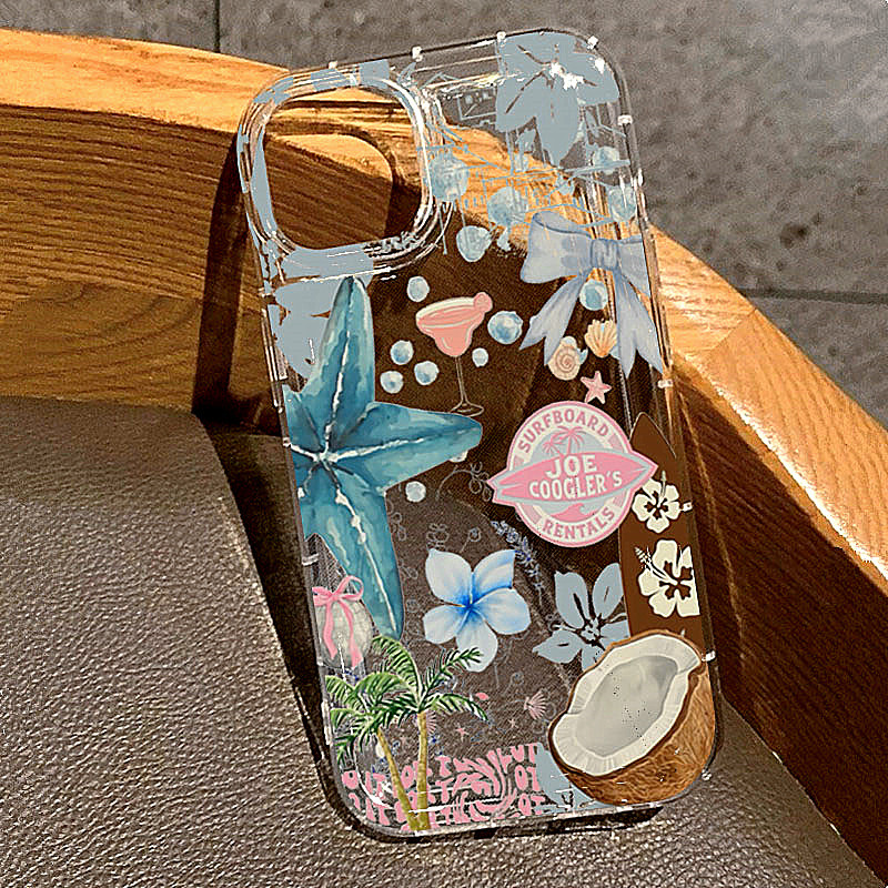 Flower Surfboard Print Clear C - مراجعة Plants X وسعره