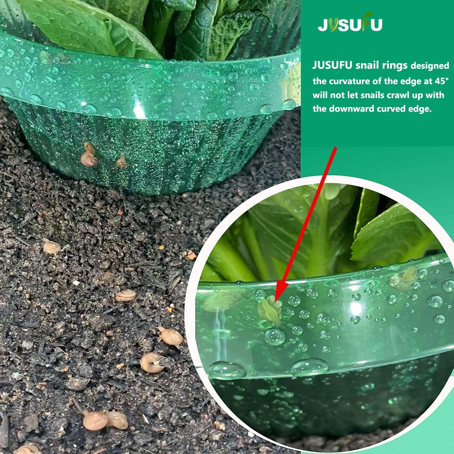 1/30pcs Plants Slug Protection - مراجعة Plant Parents وسعره