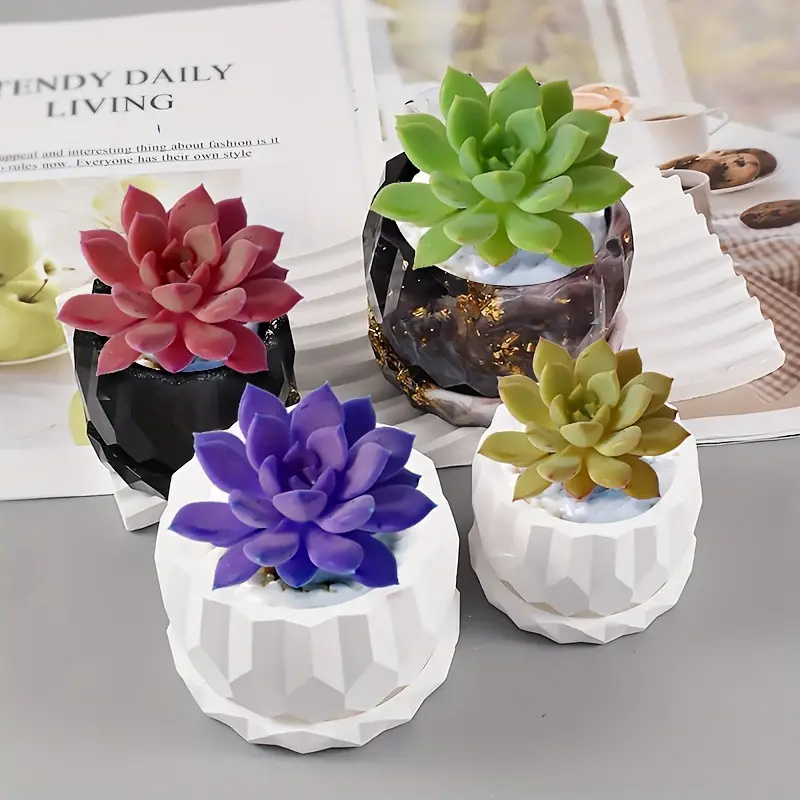1 Set Silicone Planter Molds F - مراجعة Plant Parents وسعره