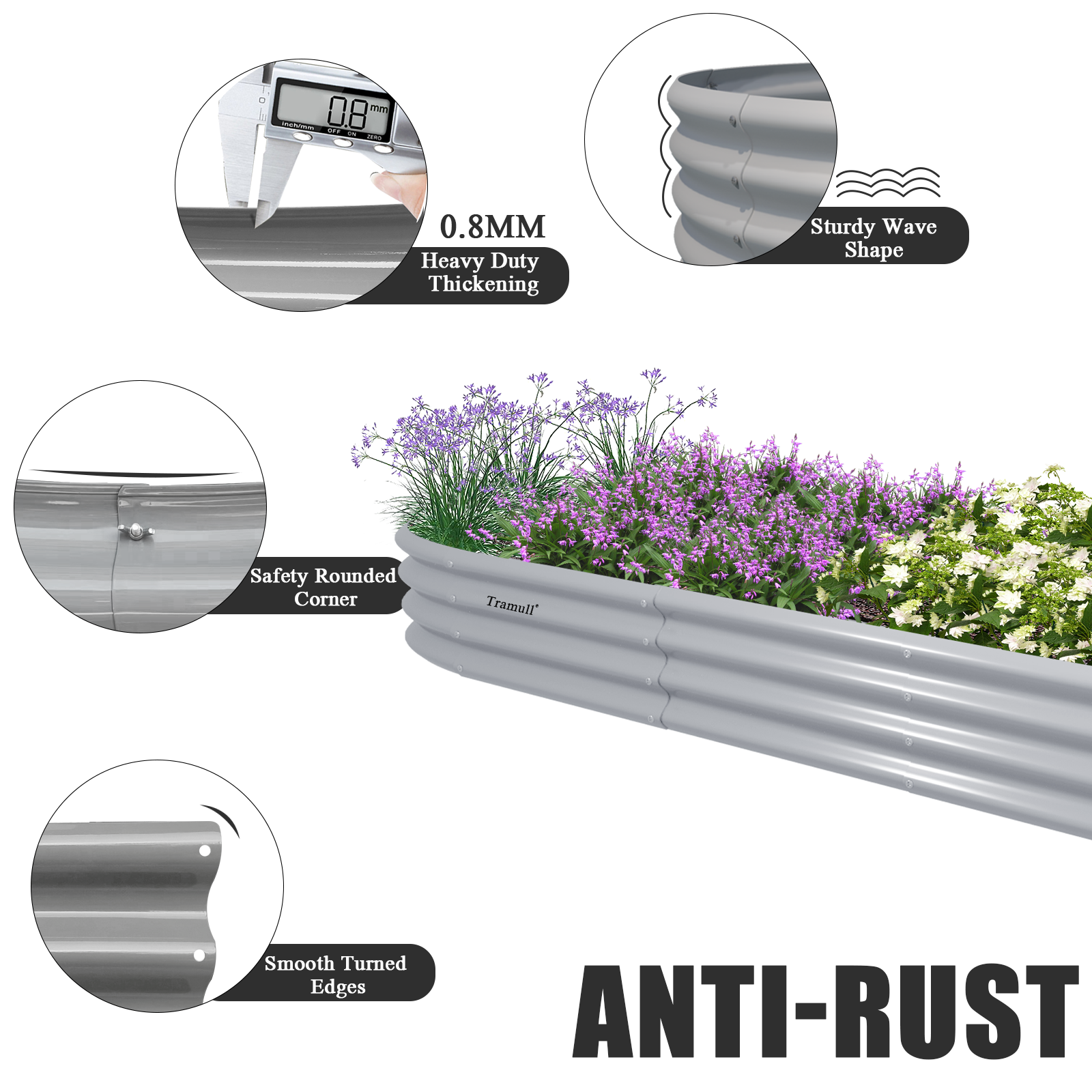 12x2x1FT Galvanized Raised Gar - مراجعة Plant Parents وسعره
