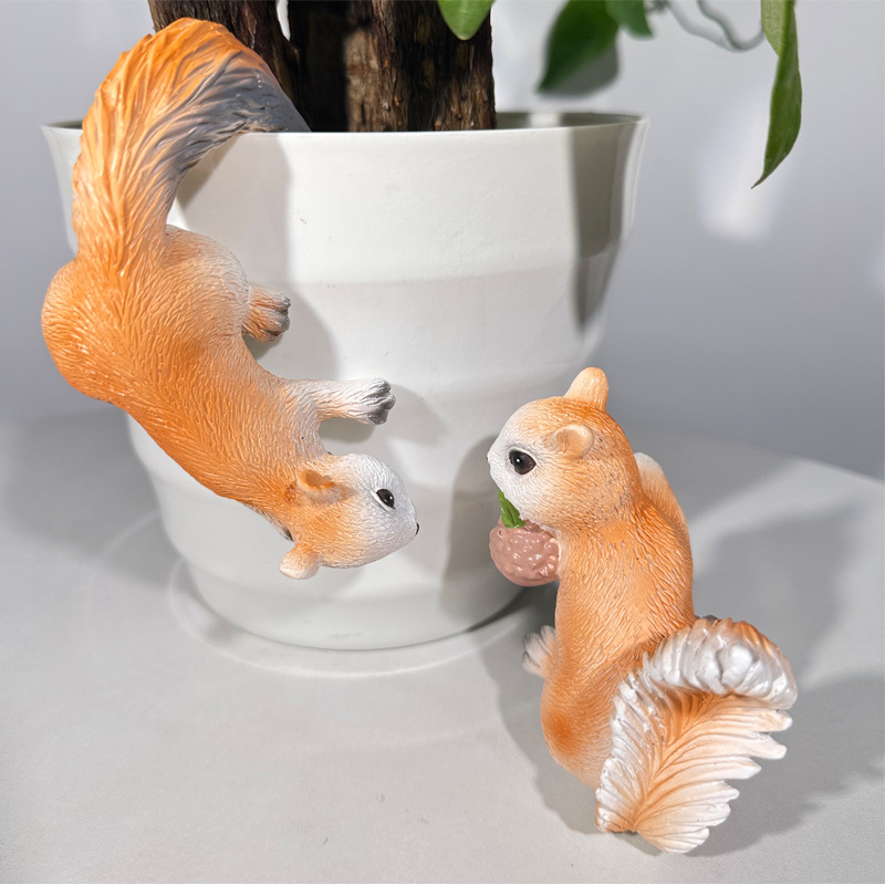 2pcs Creative Squirrel Hanging - مراجعة Plant Parents وسعره