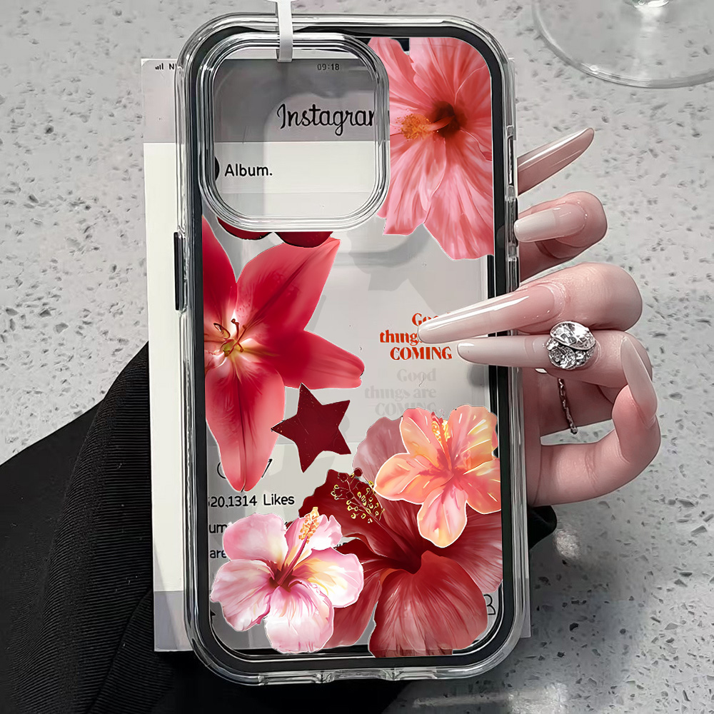Hibiscus Flower Clear Phone Ca - مراجعة Plants X وسعره