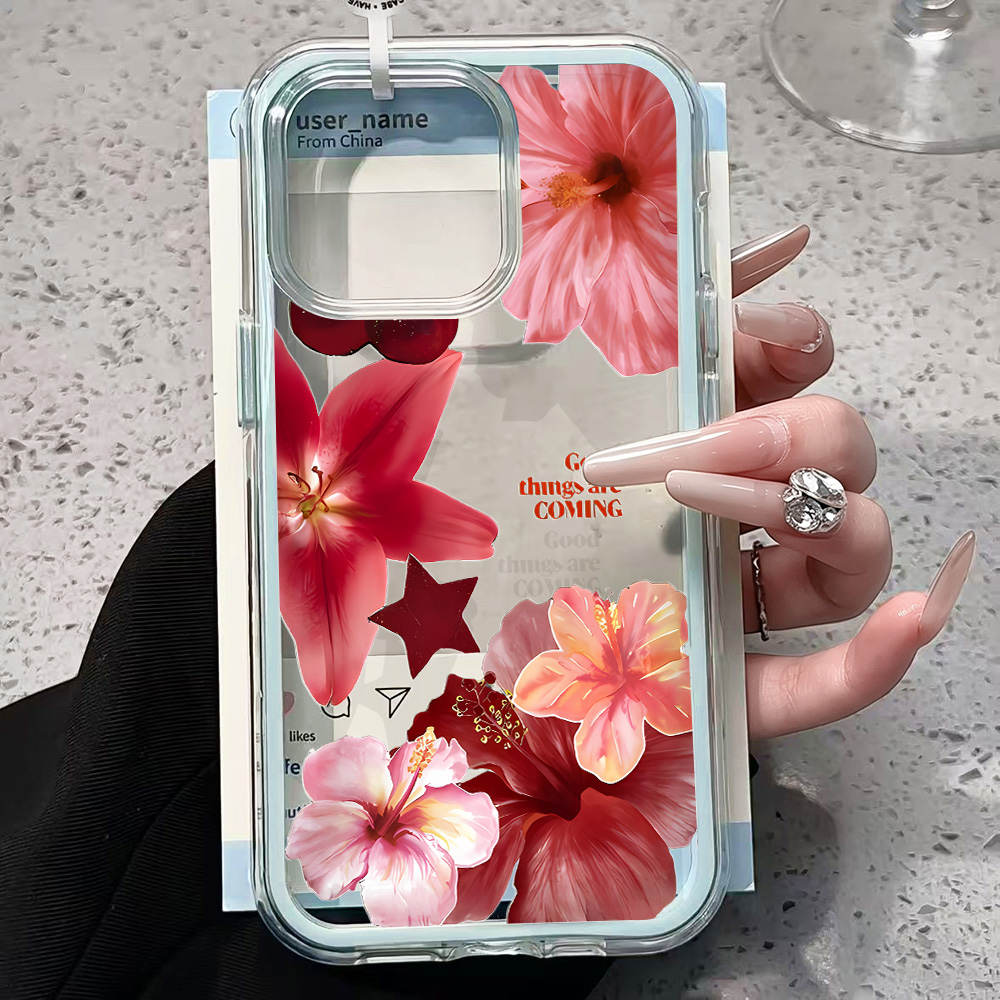 Hibiscus Flower Clear Phone Ca - مراجعة Plants X وسعره