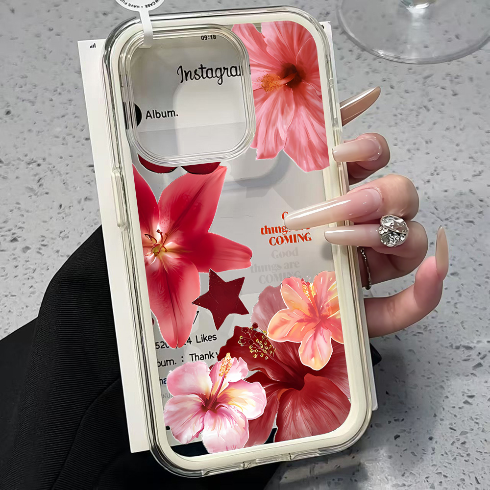 Hibiscus Flower Clear Phone Ca - مراجعة Plants X وسعره